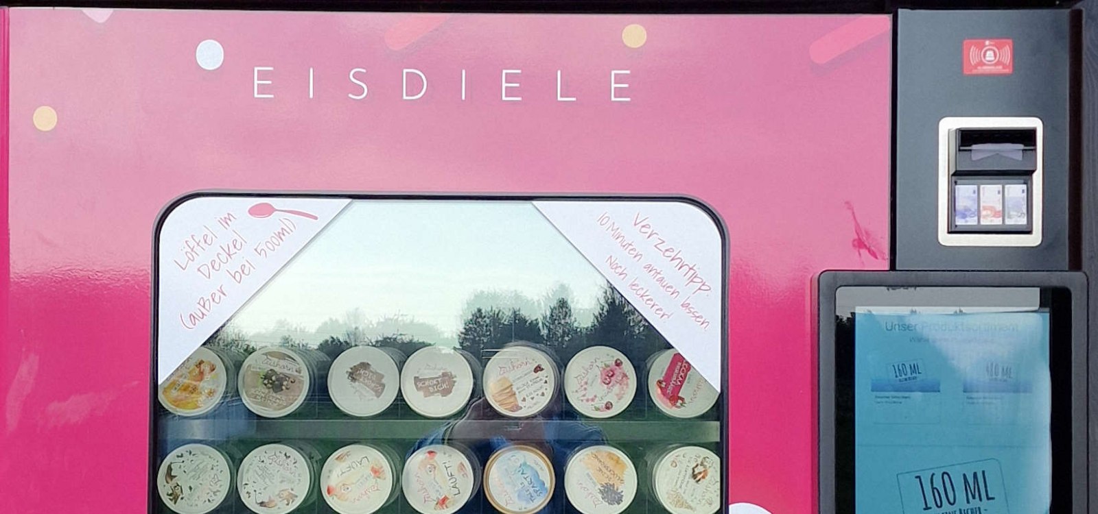 Ice cream vending machine - unicorn Ice cream vending machine - unicorn