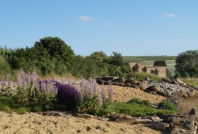 Beach path of the senses with Beller church Beach path of the senses with Beller church