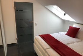 Schlafzimmer - Wohnung Zentrum © Wirth Schlafzimmer - Wohnung Zentrum © Wirth