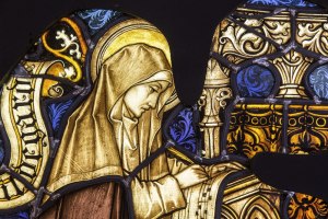 Abbildung Hildegard von Bingen, © Jochen Tack Abbildung Hildegard von Bingen, © Jochen Tack