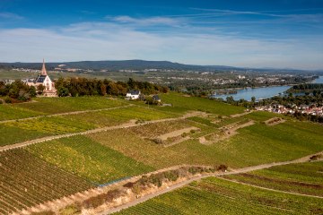 Binger Kirchberg met St. Rupert's Klooster Binger Kirchberg met St. Rupert's Klooster
