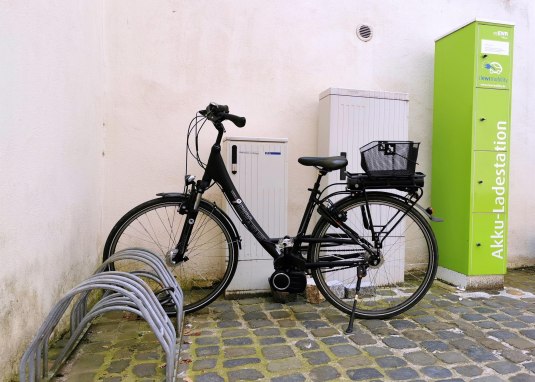 E-Bike Ladeschrank Oppenheim © Christopher Mühleck E-Bike Ladeschrank Oppenheim © Christopher Mühleck