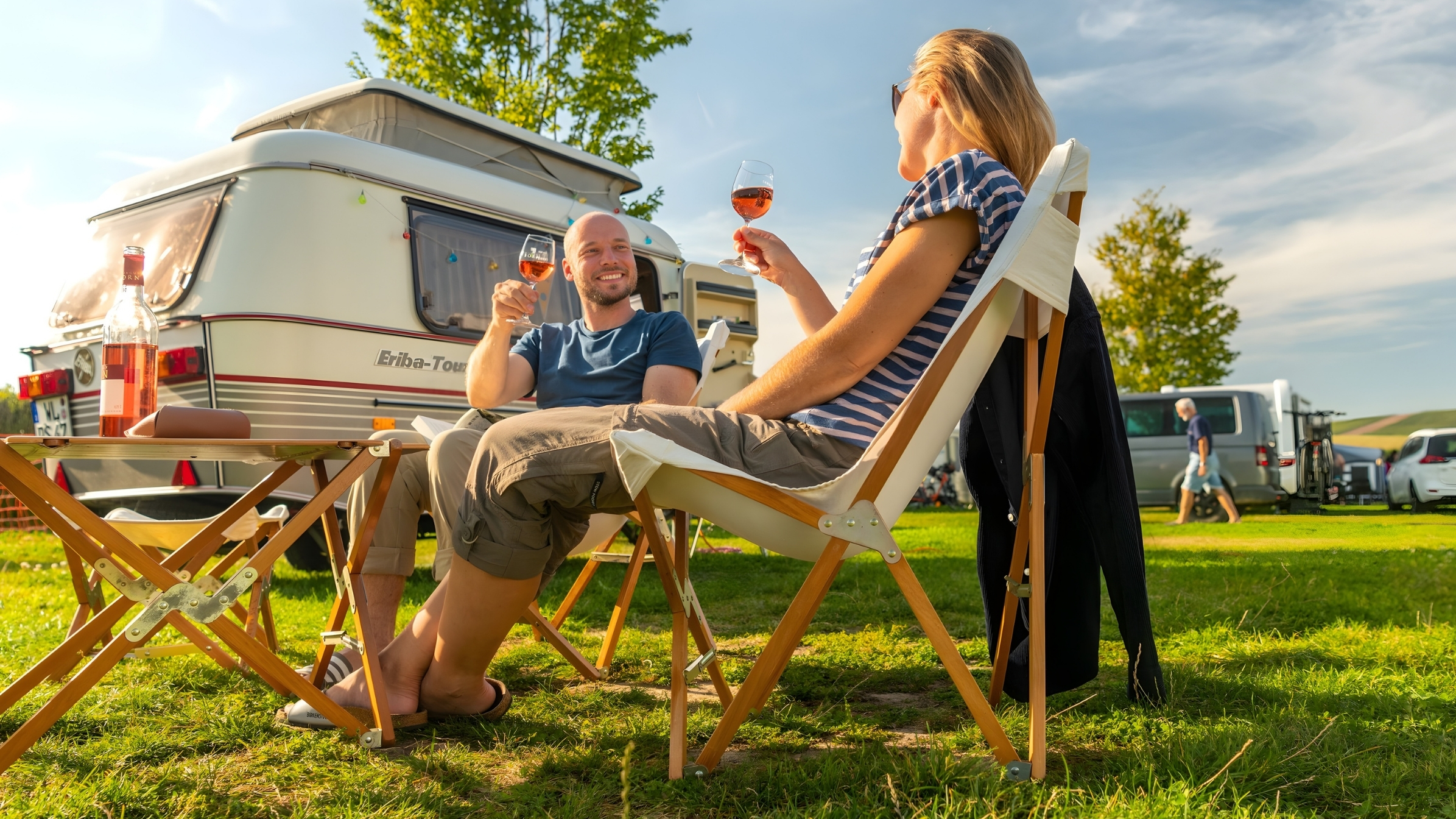 Weinbergspicknick mit Panoramablick in Rheinhessen