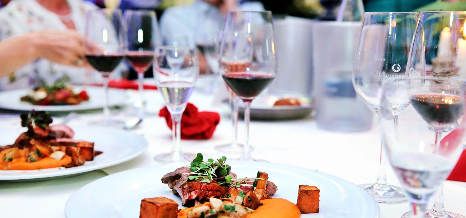 Culinary wine tasting