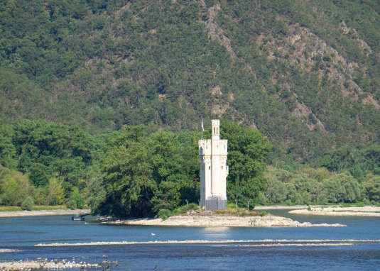 M&auml;useturm im Rhein