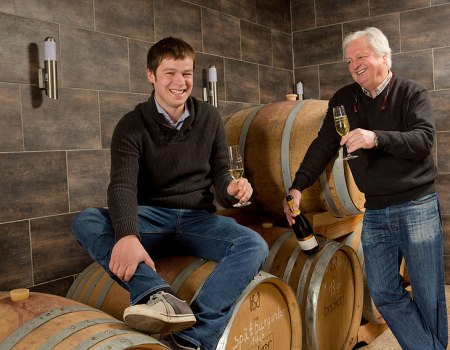 tobias-and-Rainer-becker, &copy; Weingut Becker