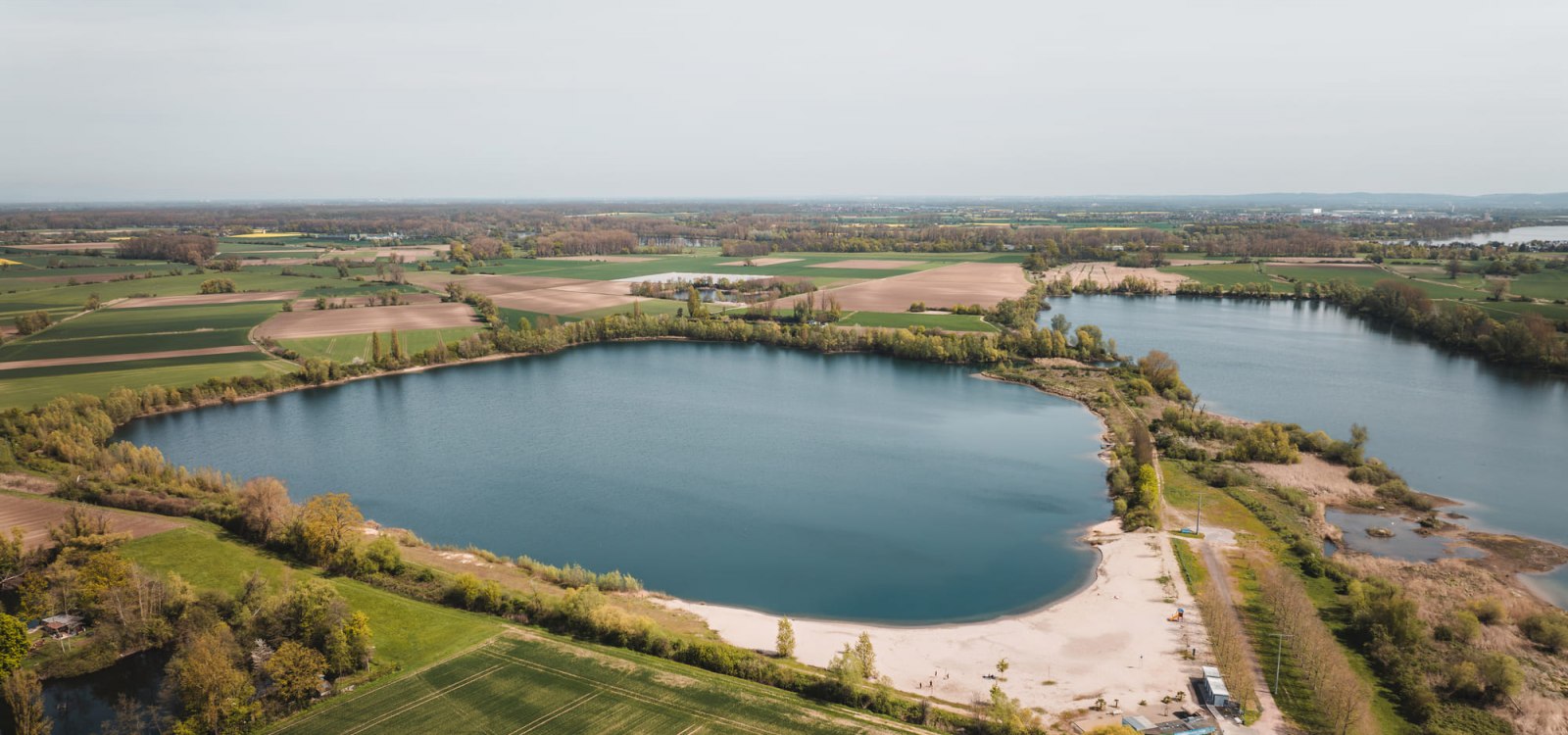 Blick &uuml;ber den Altrheinsee bei Eich, &copy; CC BY 4.0 MOCANOX GbR