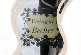 Weingut Becher_Schild &copy; Weingut Becher