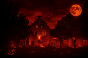 Halloween-Gruseltour, &copy; KI generiert -  Rainer Oppenheimer