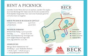 Weingut Beck Rent a Picknick Info