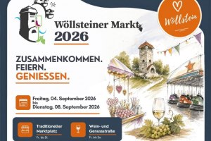 Plakat W&ouml;llsteiner Markt