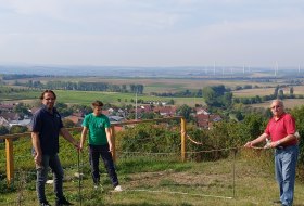 Projekt: Weiterentwicklung des Treffs am Schildberg Sulzheim &copy; Karl-Heinz Kayser