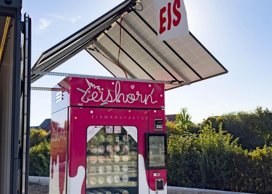 Eishorn Eisautomat Wo-Abenheim &copy; Katja Zentel