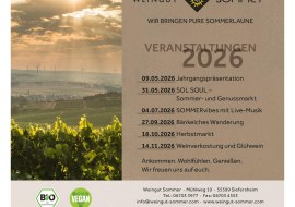 Termine Weingut Sommer