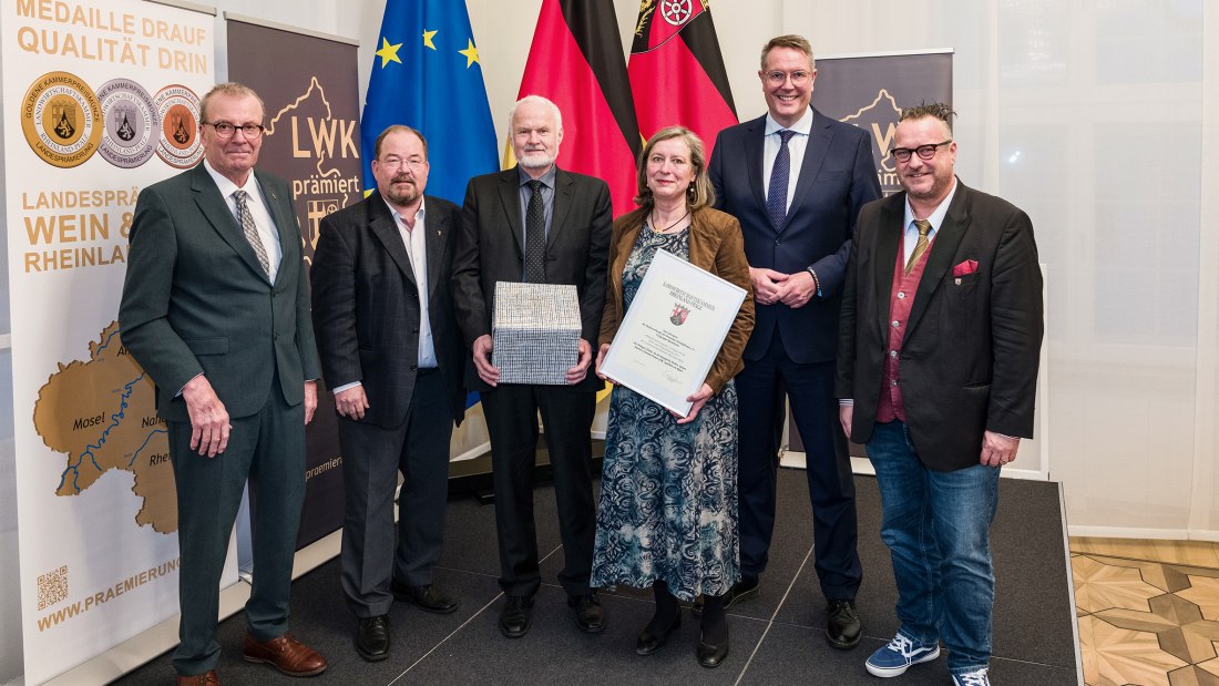 Ehrenpreis 2025 Weingut Hamm, © LWK RLP/Carsten Costard