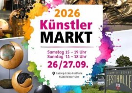 K&uuml;nstlermarkt 2026 Nieder-Olm