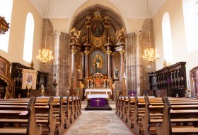 Innenraum Klosterkirche Pfaffen-Schwabenheim