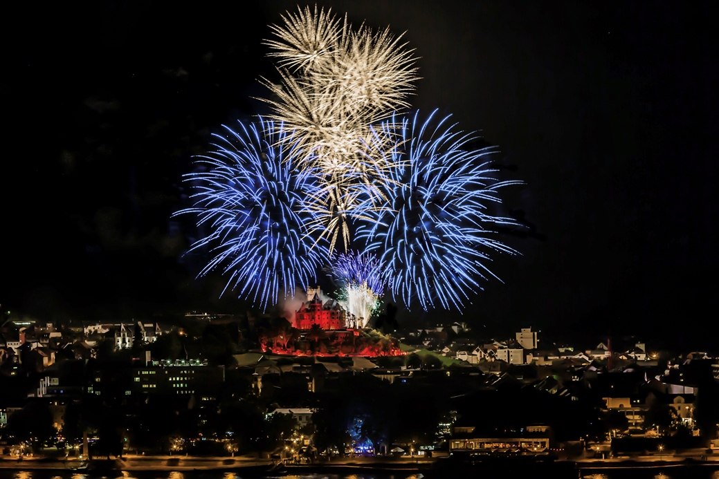 Bingen fireworks, © Marlis Steinmetz