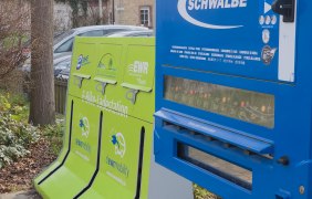 Fahrradschlauchautomat und E-Bike Ladestation Eich