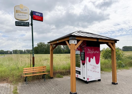 Eisautomat Ibersheim Eishorn &copy; Rheinhessen-Touristik GmbH