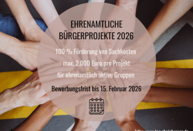 Template Ehrenamtliche B&uuml;rgerprojekte 2026