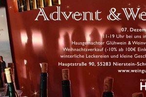Advent und Wein, © Weingut F.E.Huff