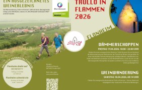 Flyer D&auml;mmerschoppen/Trullo in Flammen