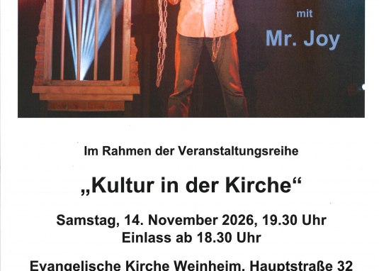 Flyer "Kultur in der Kirche"