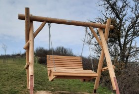 Weinbergschaukel am Kulturweg Petersberg &copy; LAG Rheinhessen