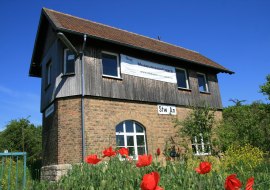 Altes Stellwerk Armsheim 1, © Barbara Reif