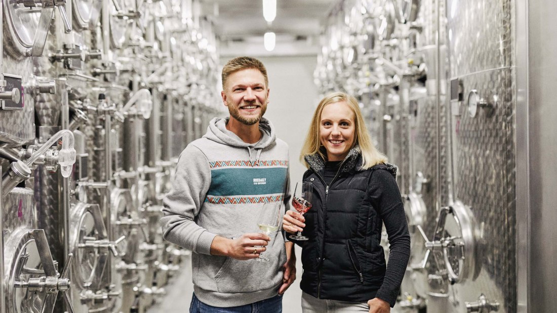 Meyerhof_Winzer und Keller, &copy; Peter Bender