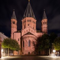 Dom St. Martin bei Nacht &copy; (c) Fotofarmer_Tourismusfonds Mainz e.V.