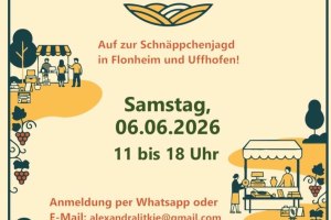 Plakat Dorfflohmarkt