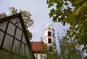 Heidenturmkirche in Dittelsheim-He&szlig;loch &copy; Robert Dieth