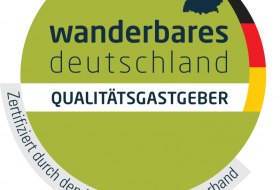 Logo Qualit&auml;tsgastgeber &copy; Deutscher Wanderverband