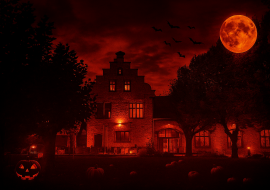 Halloween-Gruseltour, &copy; KI generiert -  Rainer Oppenheimer