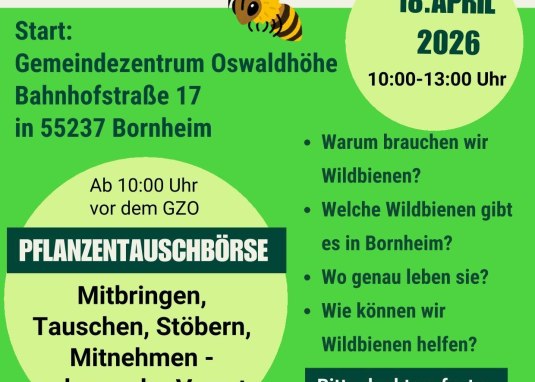 Wildbienenwanderung