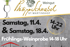 Fr&uuml;hlingsweinprobe, &copy; Weingut Philipp Schnabel