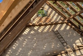 LEADER-Vorhaben &quot;Die Scheune der historischen Königsmühle für die Gemeinschaft nutzbar machen&quot; Baufortschritt _4 © Mühlenfreunde e. V.