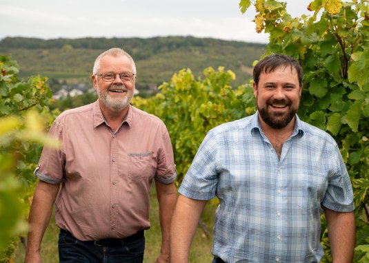 Konstantin Dengler und Hermann Weber &copy; Weingut Konstantin Dengler
