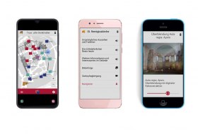 Kaiserpfalz APP &copy; Stadt Ingelheim, Forschungsstelle Kaiserpfalz