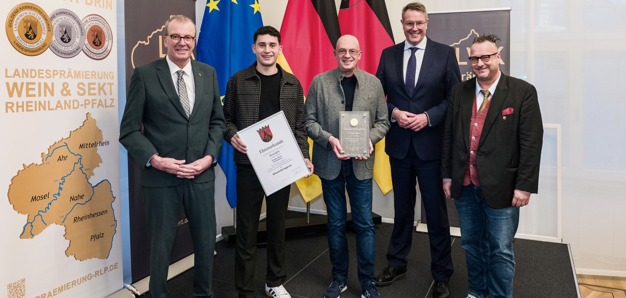 Staatsehrenpreis Weingut Bretz