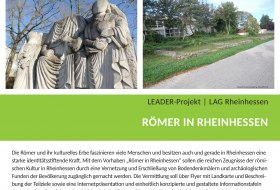 LEADER-Projekt Plakat: R&ouml;mer in Rheinhessen