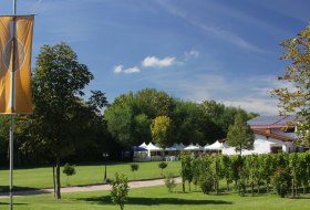 Weingut Fischborn Bergeshof_Garten © Weingut Fischborn Bergeshof