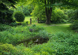 Historischer Garten von 1813