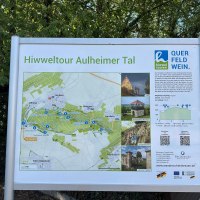 Schild Hiwweltour Aulheimer Tal