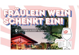 Fr&auml;ulein Wein schenkt ein