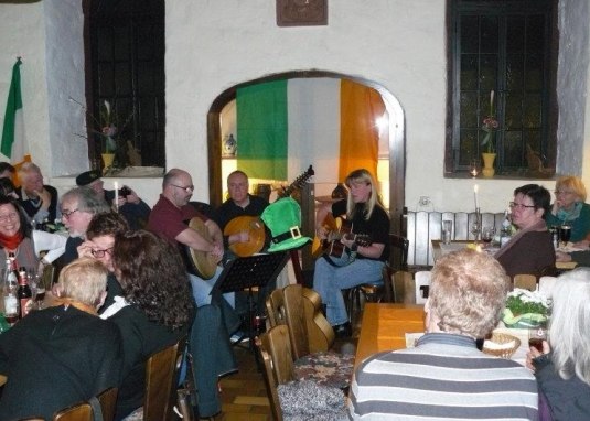 St. Patricks Day im Weingut Dahlem &copy; Axel Dahlem