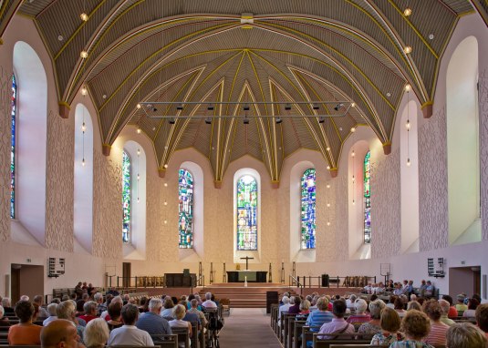 Gottesdienst in der Dreifaltigkeitskirche &copy; Tourist Information Worms