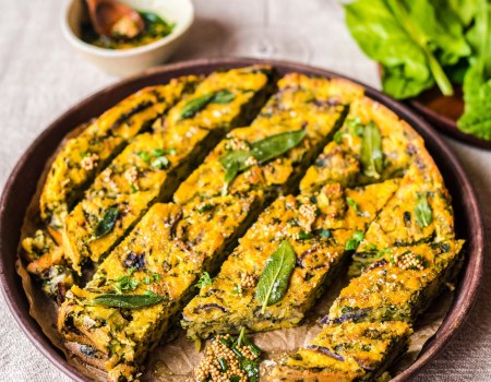 Wildkr&auml;uter Polenta mit M&uuml;ller-Thurgau, &copy; Foodistas